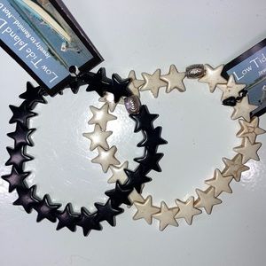 ⚜️Magnesite Stone Star Bracelets with healing properties! NWT!